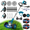 Cordless Lawn Mower & Weed Trimmer – Powerful Garden Maintenance Tool
