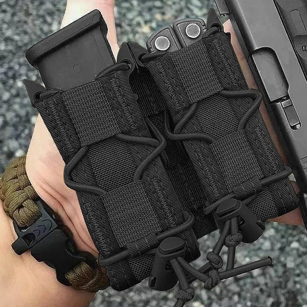 Ophidian 9mm Magazine Pouch – Tactical MOLLE Double & Triple Stack Pistol Mag Holder