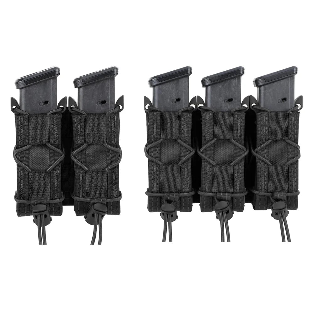 Ophidian 9mm Magazine Pouch – Tactical MOLLE Double & Triple Stack Pistol Mag Holder