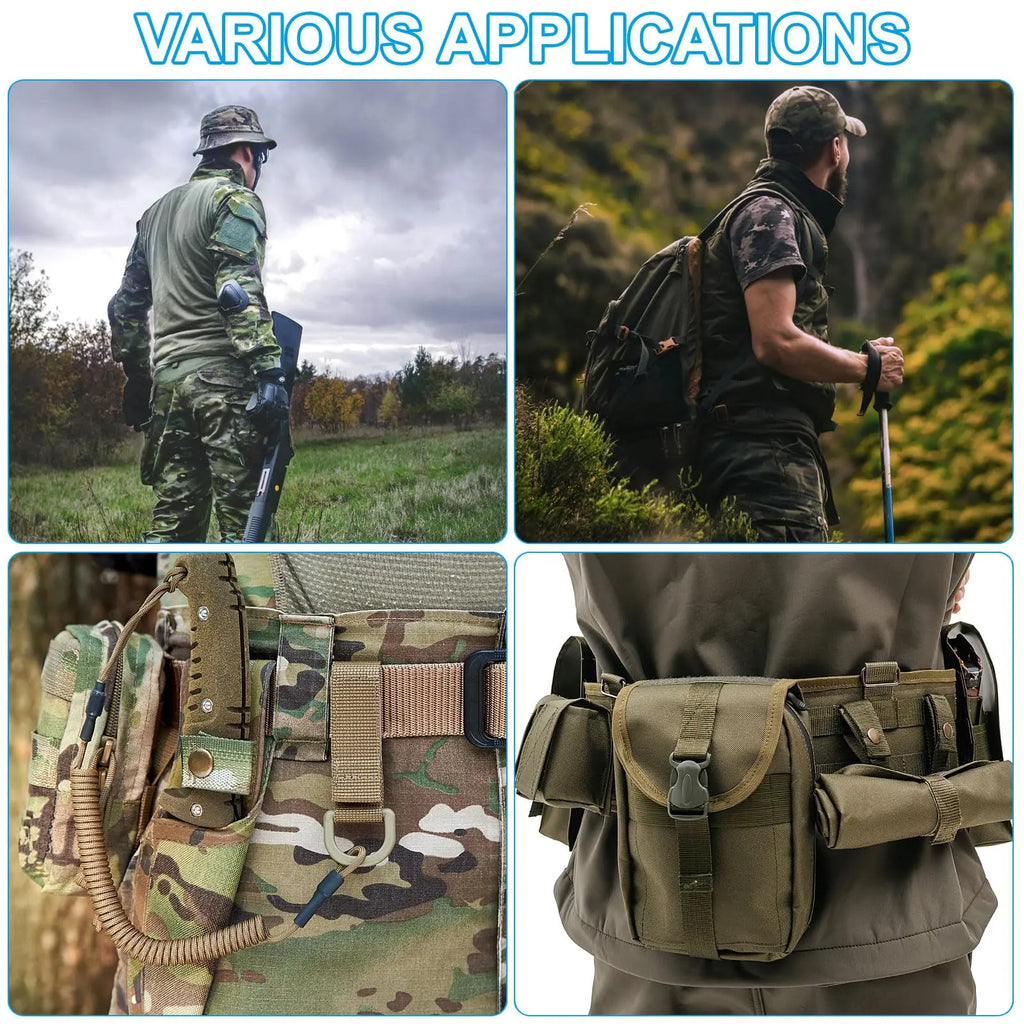 Foldable MOLLE Magazine Dump Pouch