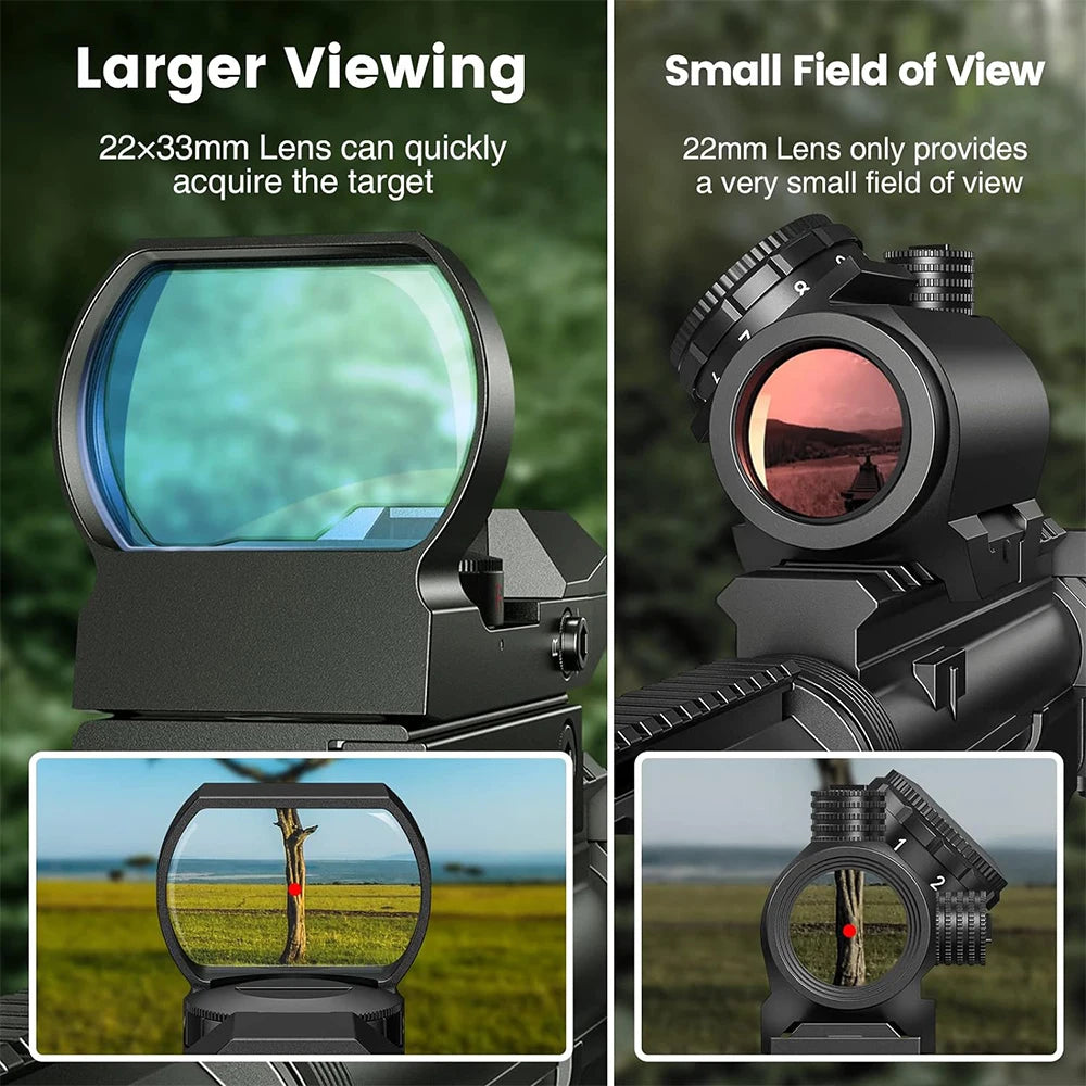 Tactical Red & Green Dot Sight