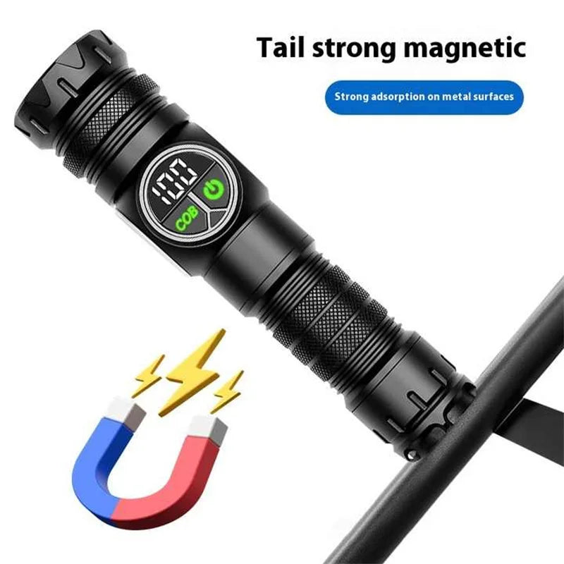 Mikenoon USB Rechargeable Tactical LED Flashlight