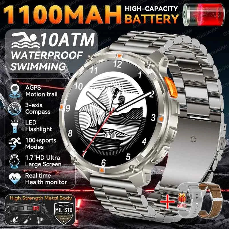 GUHUAVMI Military Smartwatch 2026