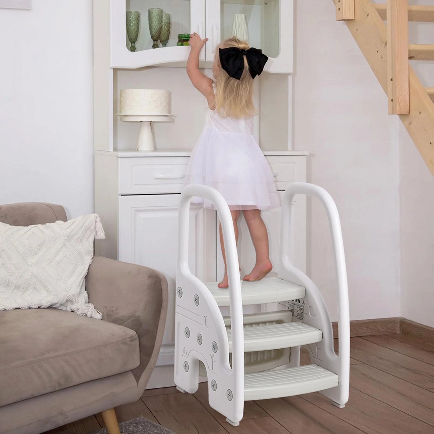 Kids Step Stool with Handles