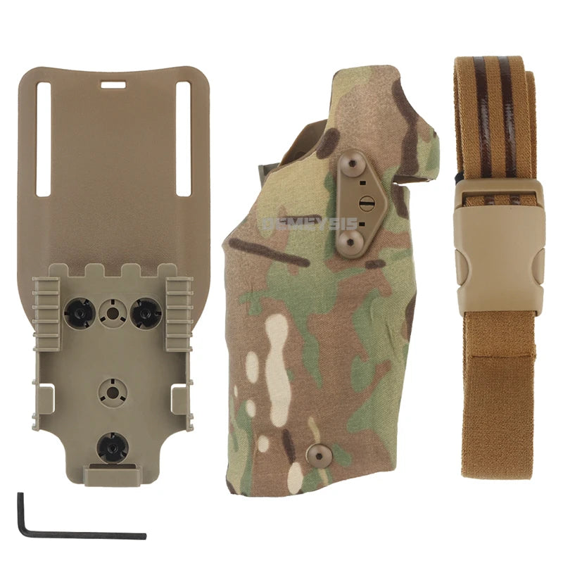 Tactical Holster for G17 Gen4/G19 with X300/X300U Light