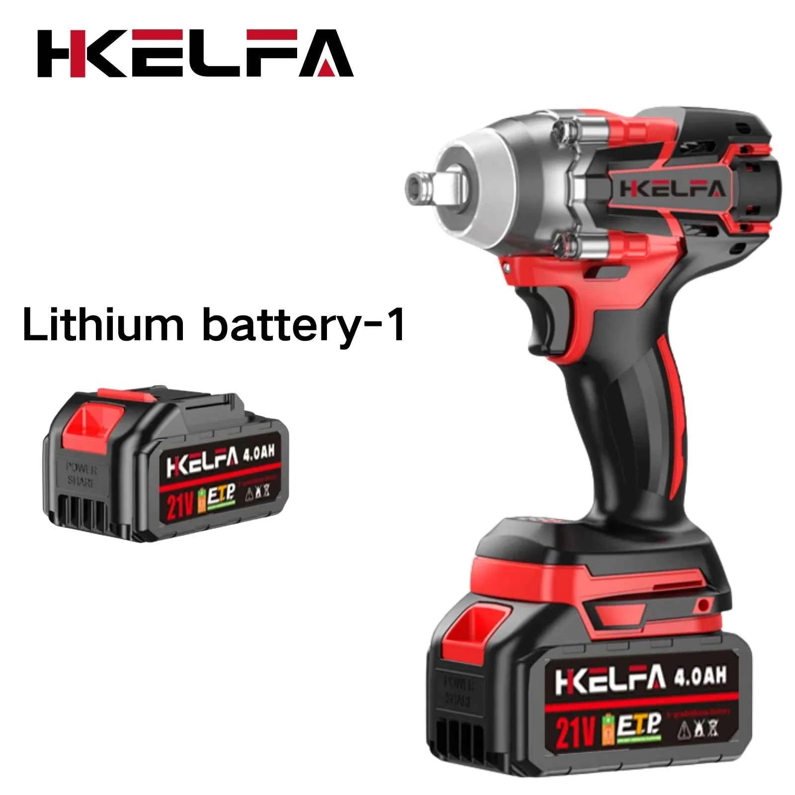 HKELFA 520N.M Brushless Cordless Impact Wrench