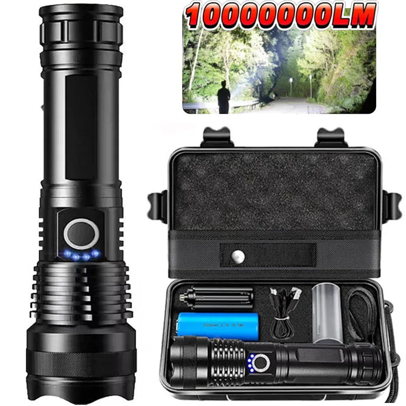 Mikenoon High-Power Rechargeable LED Tactical Flashlight
