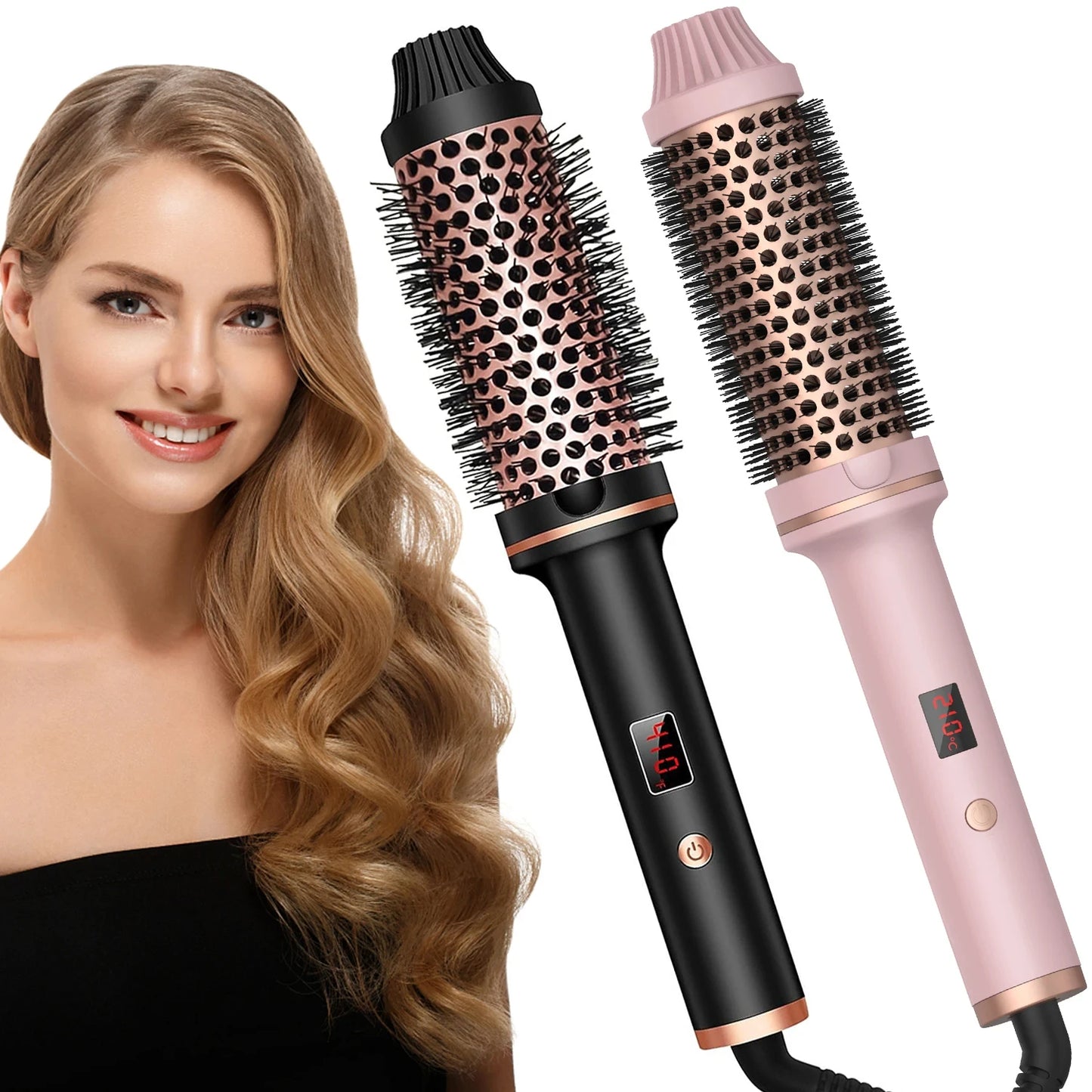 Professional Heated Thermal Brush