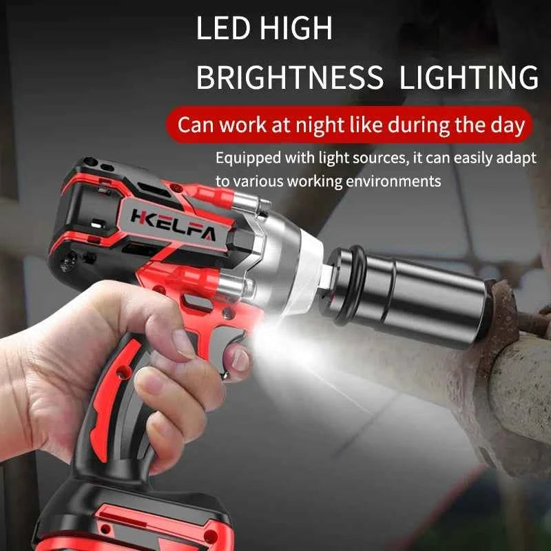HKELFA 520N.M Brushless Cordless Impact Wrench