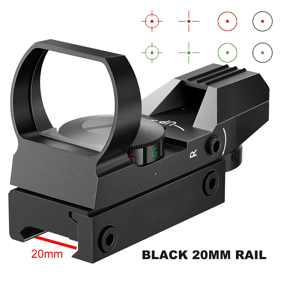 Tactical Red & Green Dot Sight