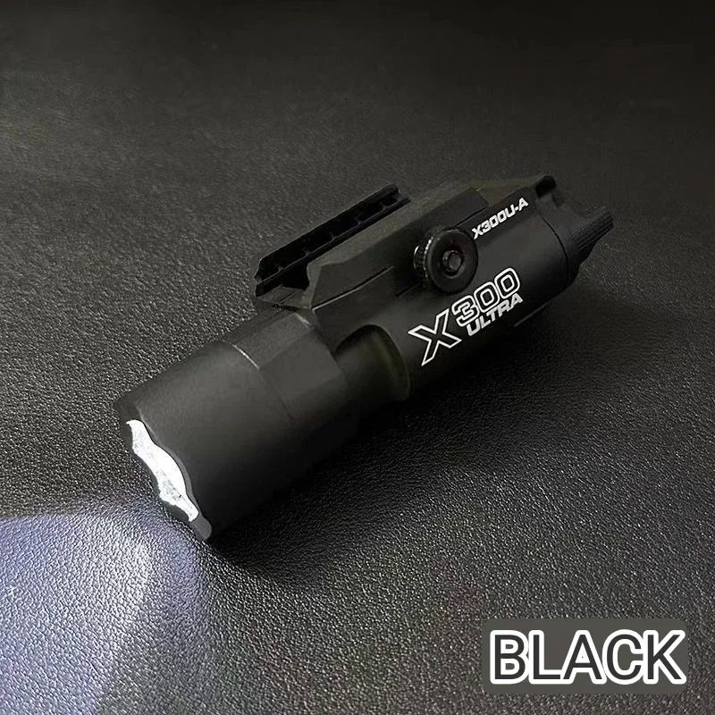X300U-A Tactical Rail Light – Multi-Function LED Flashlight for 20mm Rail Airsoft, Training & Tactical Games