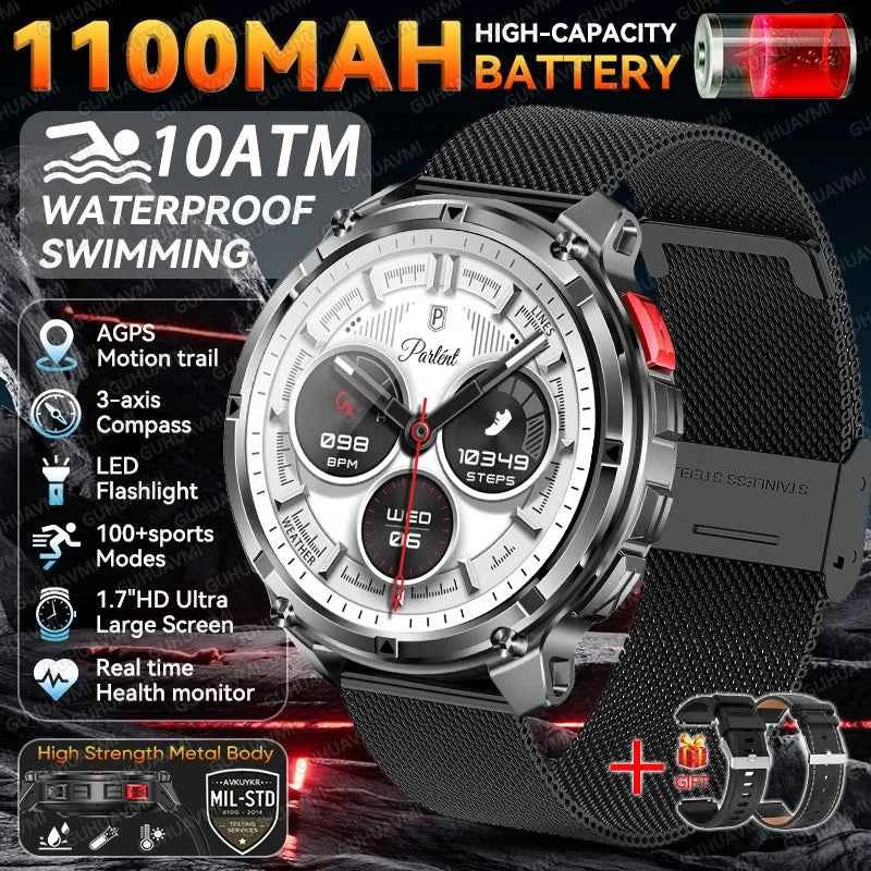 GUHUAVMI Military Smartwatch 2026