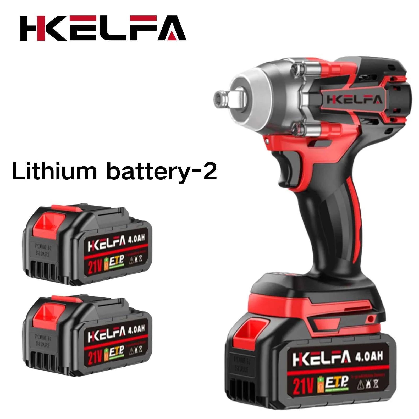 HKELFA 520N.M Brushless Cordless Impact Wrench