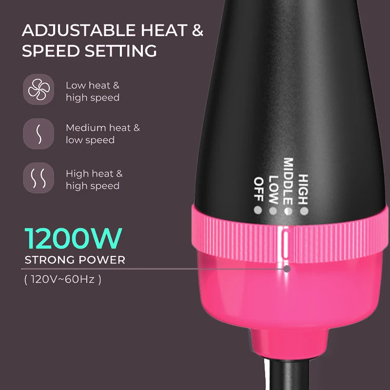 2-in-1 Hot Air Styler & Hair