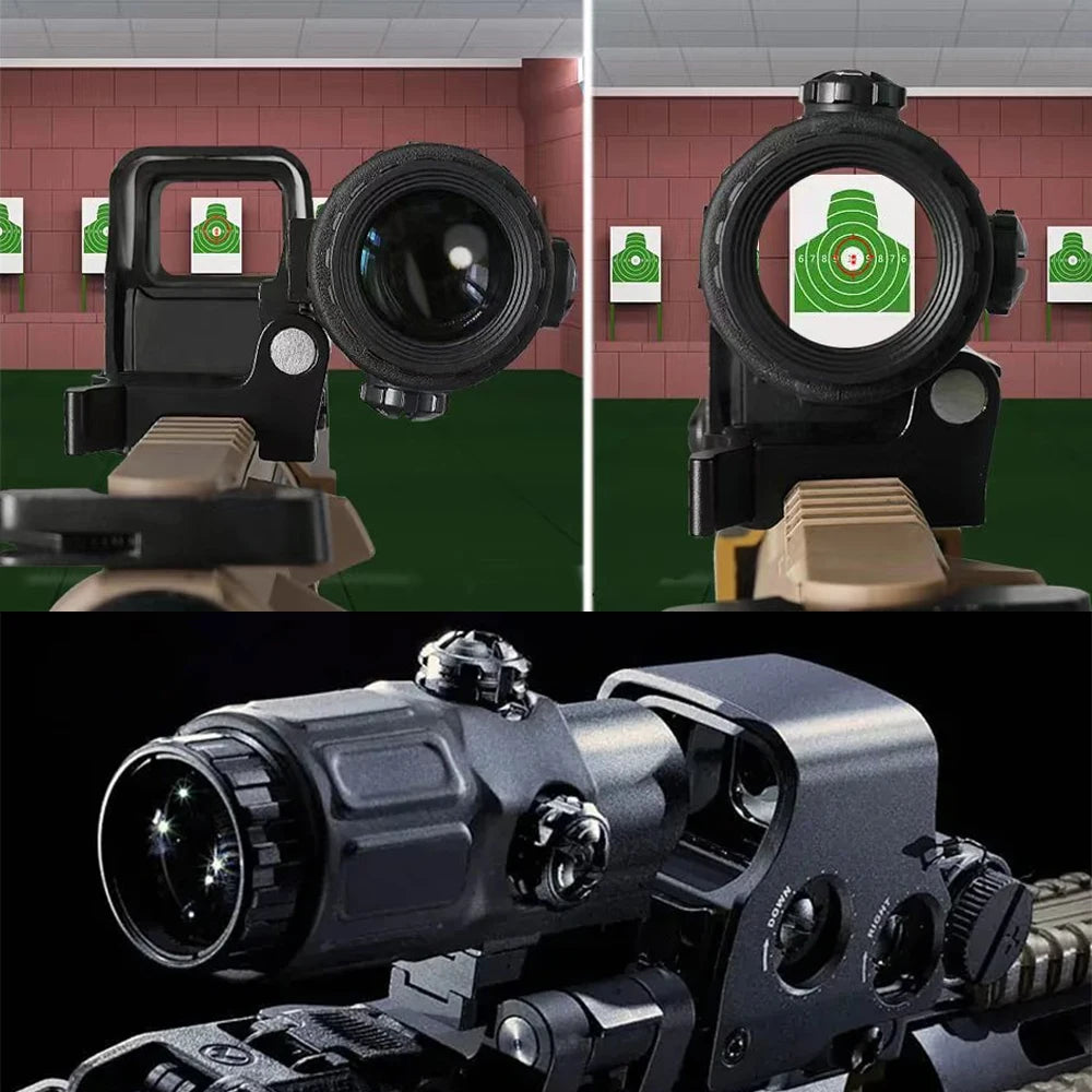 558 Holographic-Style Optical Sight with Magnifier