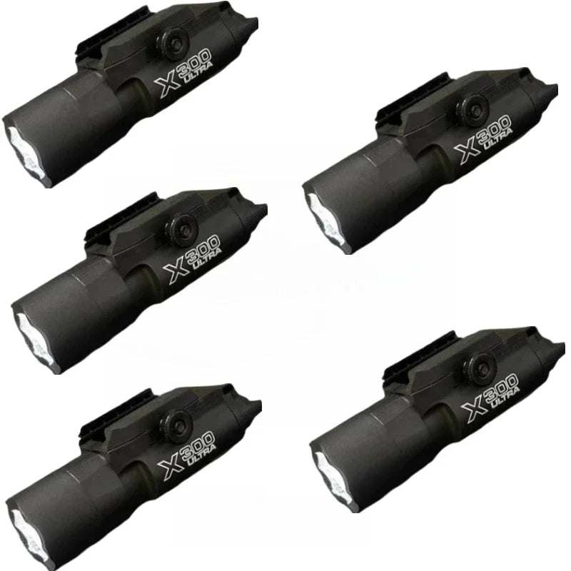 X300U-A Tactical Rail Light – Multi-Function LED Flashlight for 20mm Rail Airsoft, Training & Tactical Games