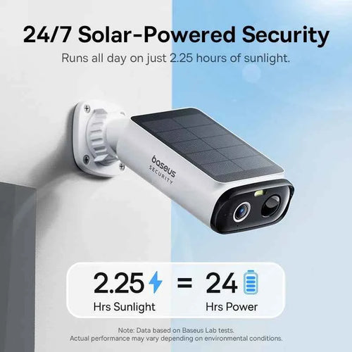 Baseus Security S1 Lite Solar Security Camera - Effortless Home Protection