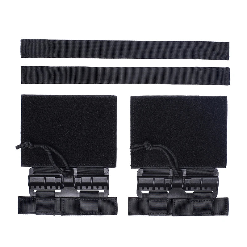 RUIN HAWK Tactical Vest Quick Release Buckle Kit – Universal MOLLE Vest Upgrade for Airsoft & Training