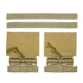 RUIN HAWK Tactical Vest Quick Release Buckle Kit – Universal MOLLE Vest Upgrade for Airsoft & Training