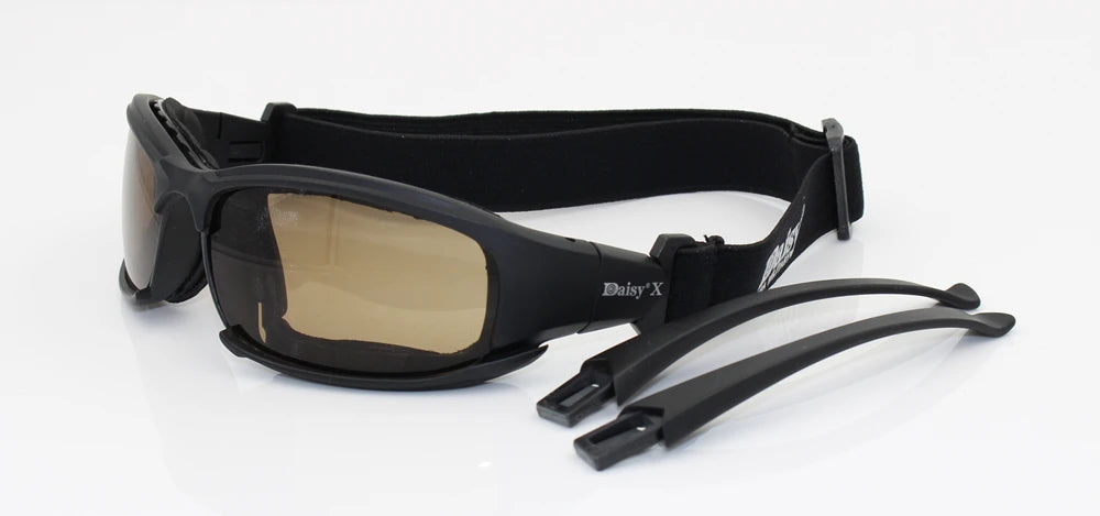 Daisy X7 Tactical Polarized Sunglasses – Military Style Outdoor Glasses for Shooting, Cycling & Hiking