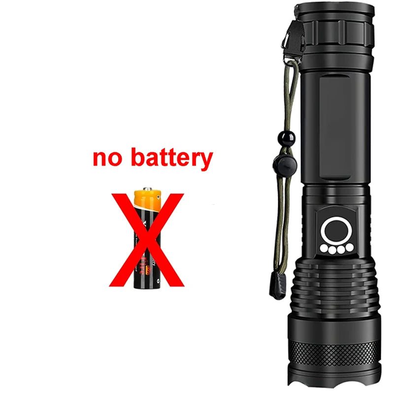 Mikenoon High-Power Rechargeable LED Tactical Flashlight