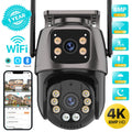 4K 8MP Dual-Lens WiFi PTZ Security Camera