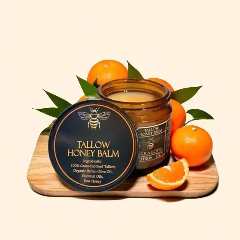 Beef Tallow & Raw Honey Moisturizing Balm
