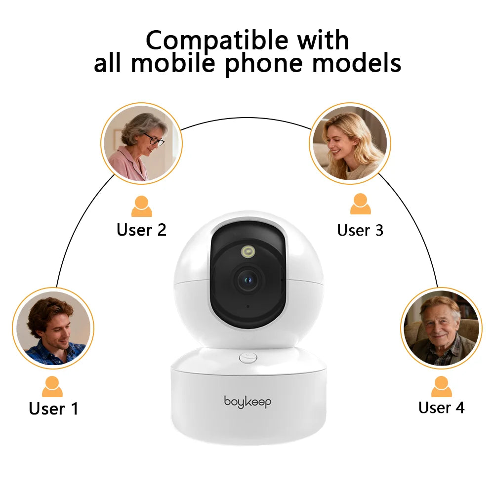 BoyKeep Smart Indoor Security Camera