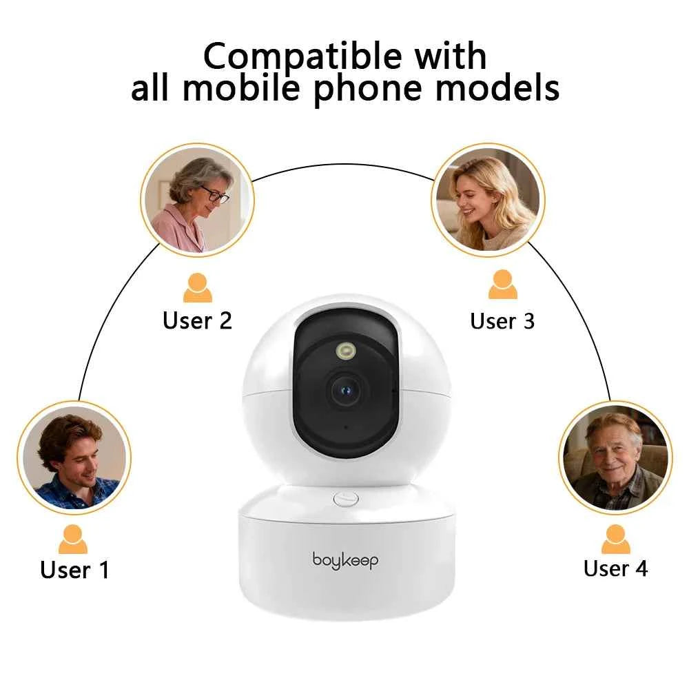 BoyKeep Smart Indoor Security Camera