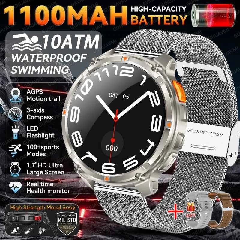 GUHUAVMI Military Smartwatch 2026