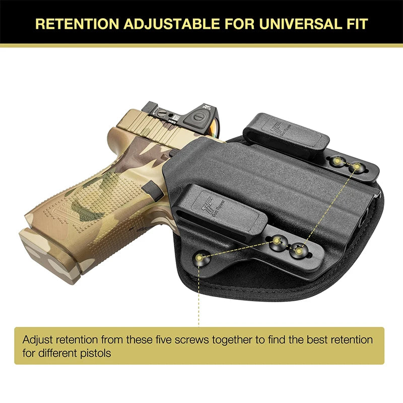 Universal Hybrid Kydex & Nylon Holster | Right & Left Hand