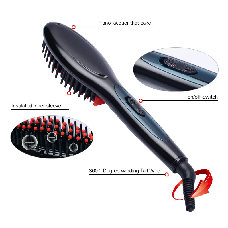 WENYI Professional Hair Straightening Brush