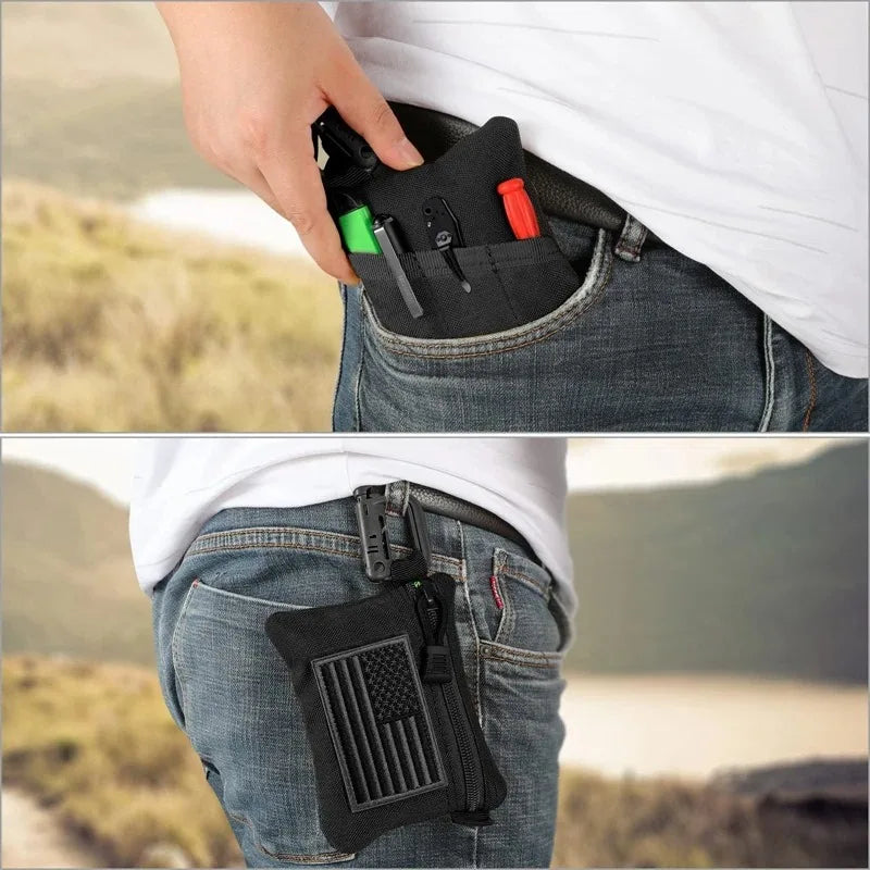 Tactical MOLLE Waist Bag – EDC Utility Pouch for Camping, Hiking & Outdoor Adventures
