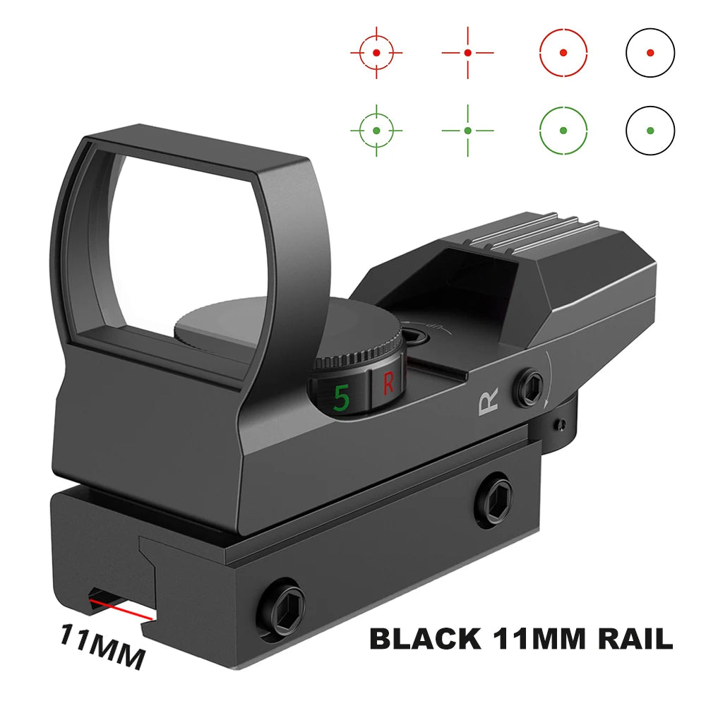 Tactical Red & Green Dot Sight