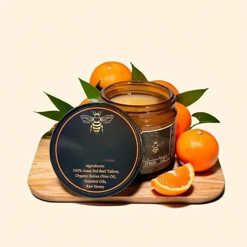 Beef Tallow & Raw Honey Moisturizing Balm