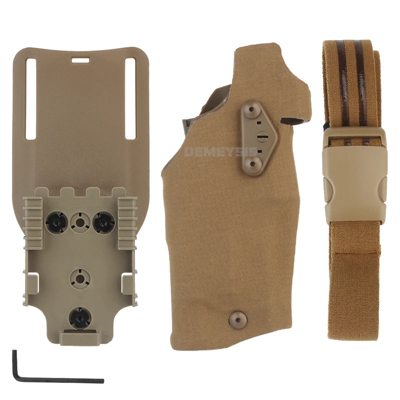 Tactical Holster for G17 Gen4/G19 with X300/X300U Light
