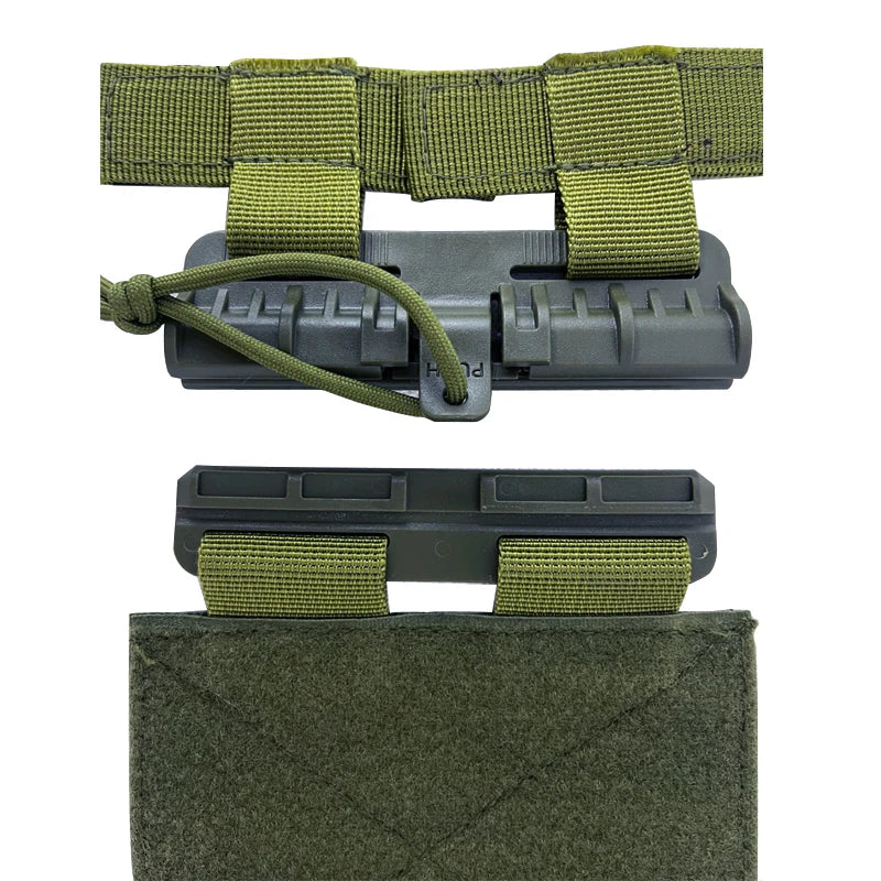 RUIN HAWK Tactical Vest Quick Release Buckle Kit – Universal MOLLE Vest Upgrade for Airsoft & Training