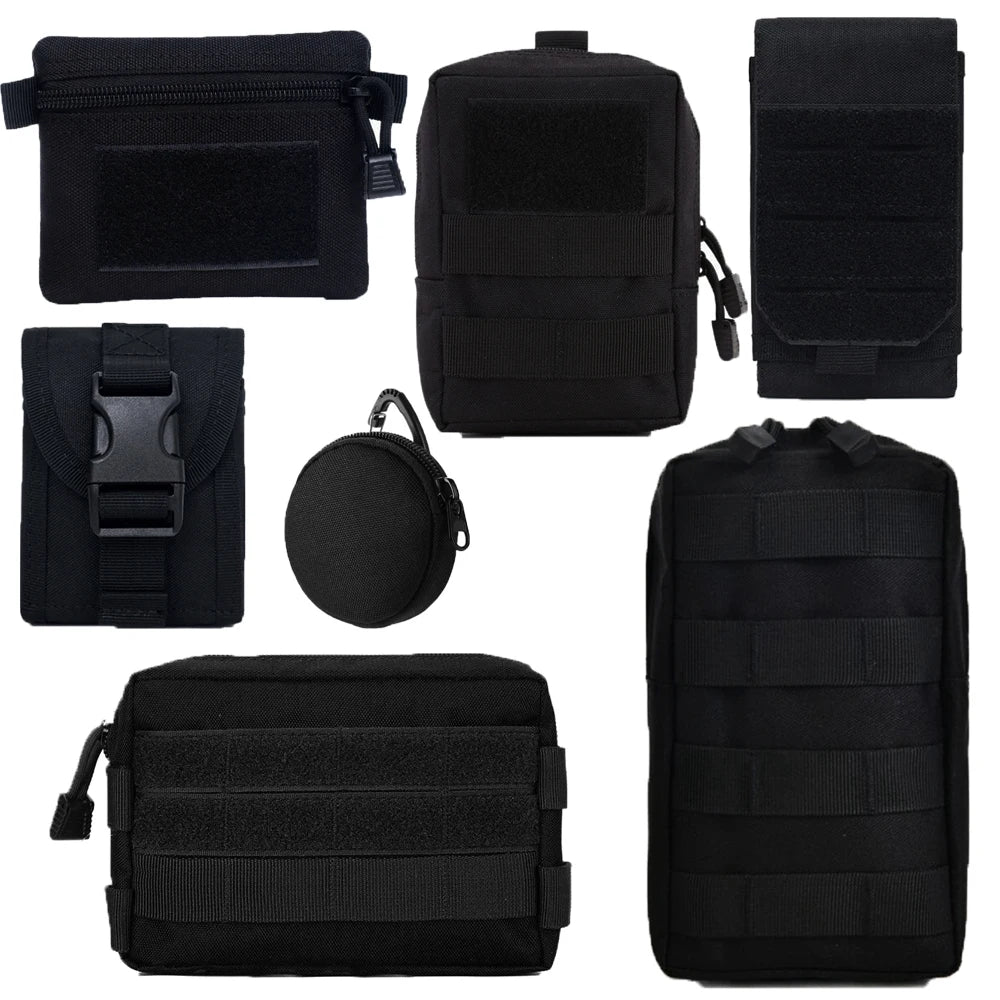 Tactical MOLLE Waist Bag – EDC Utility Pouch for Camping, Hiking & Outdoor Adventures