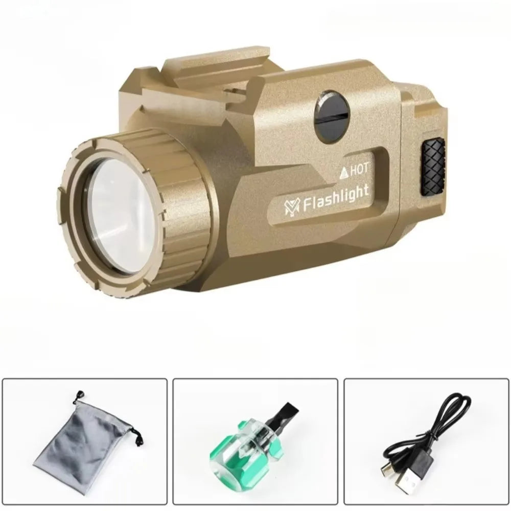 TINSOL 800-Lumen Tactical Flashlight