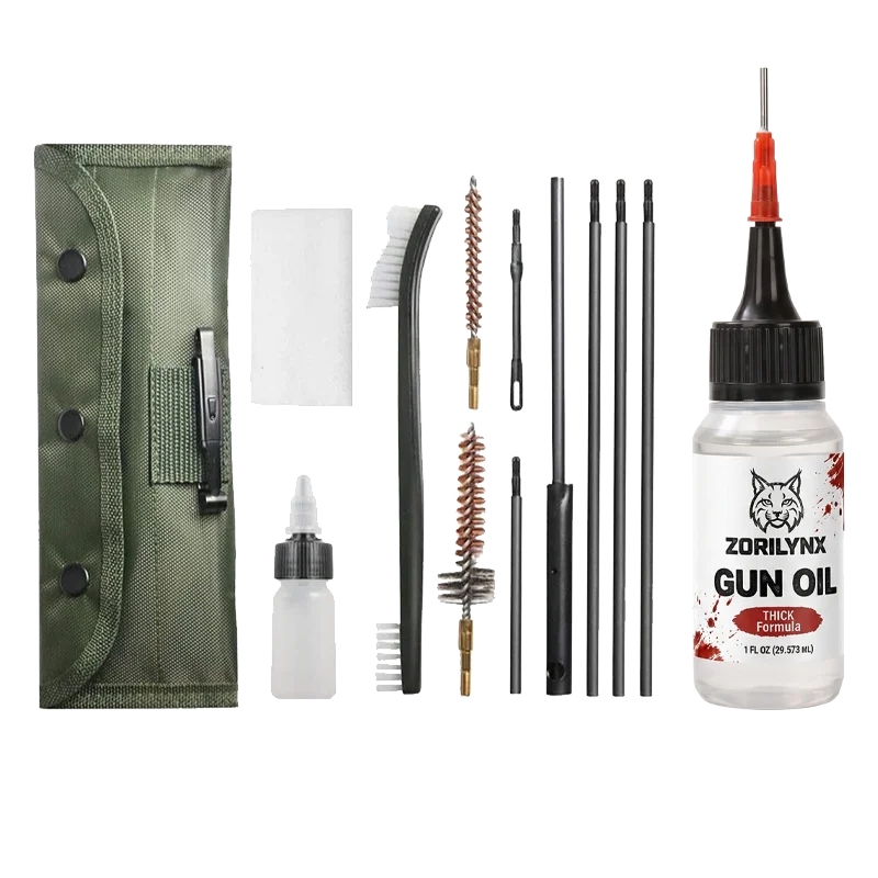 1oz Firearm Maintenance Kit – 13-Piece Cleaning & Lubrication Set