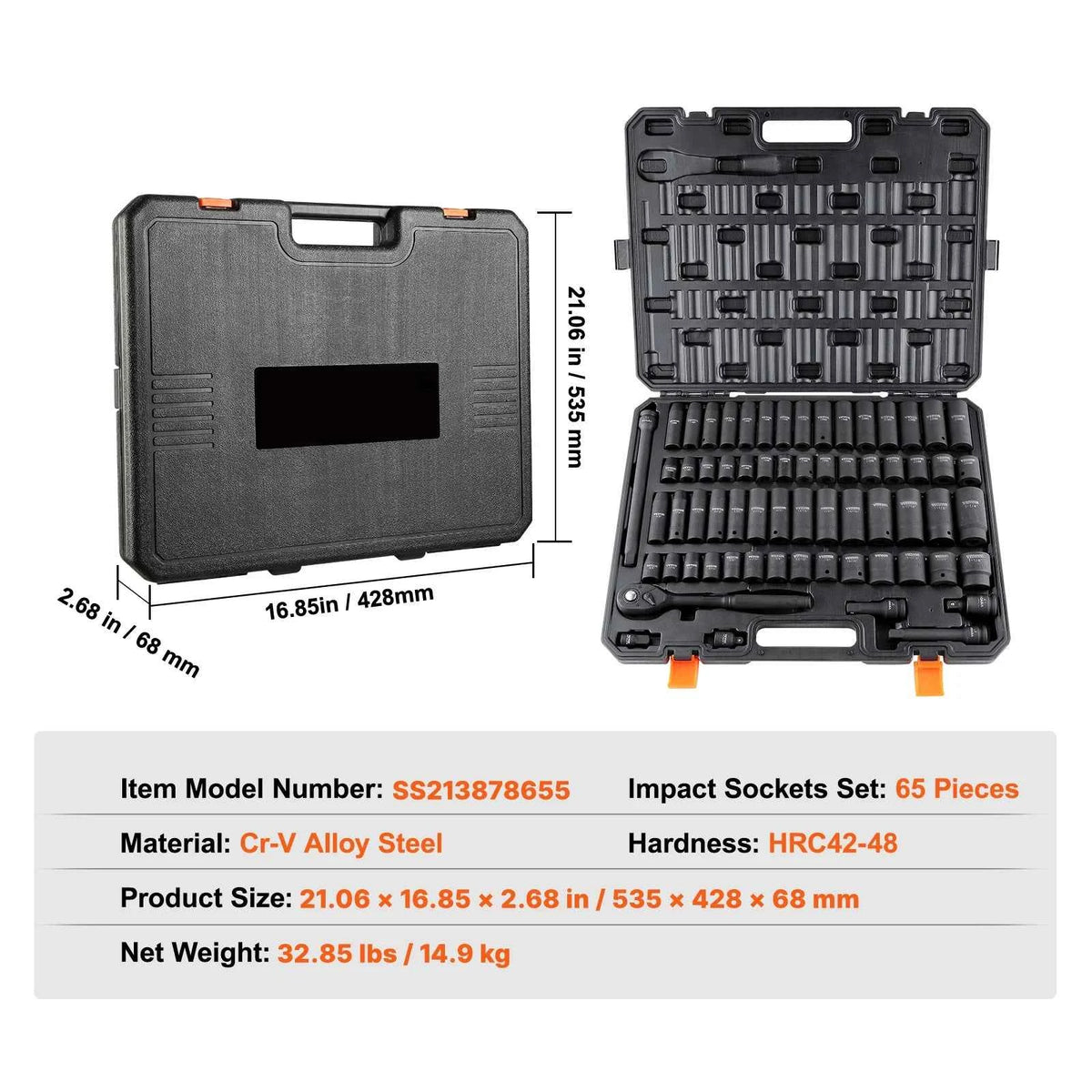 SucceBuy Impact Socket Set