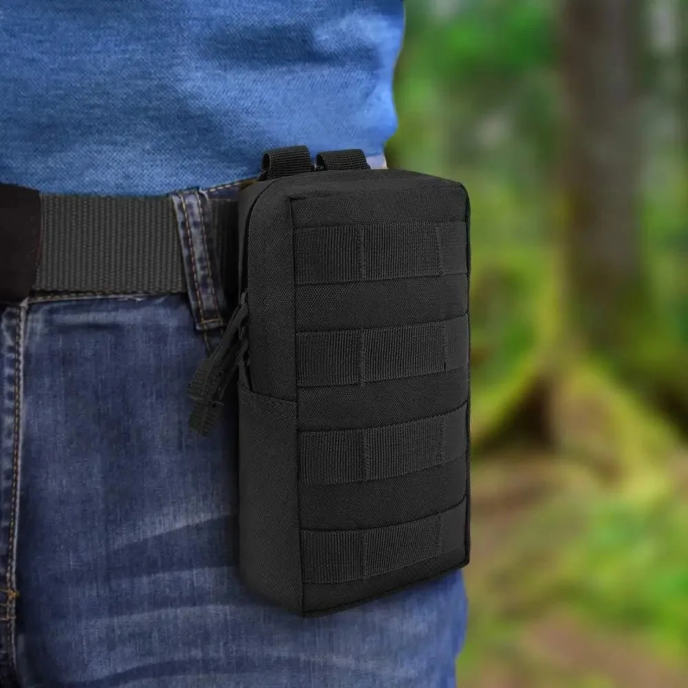 Tactical MOLLE Waist Bag – EDC Utility Pouch for Camping, Hiking & Outdoor Adventures