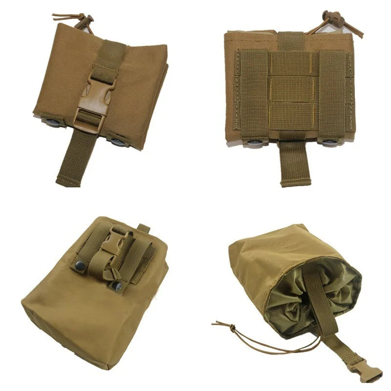 Foldable MOLLE Magazine Dump Pouch