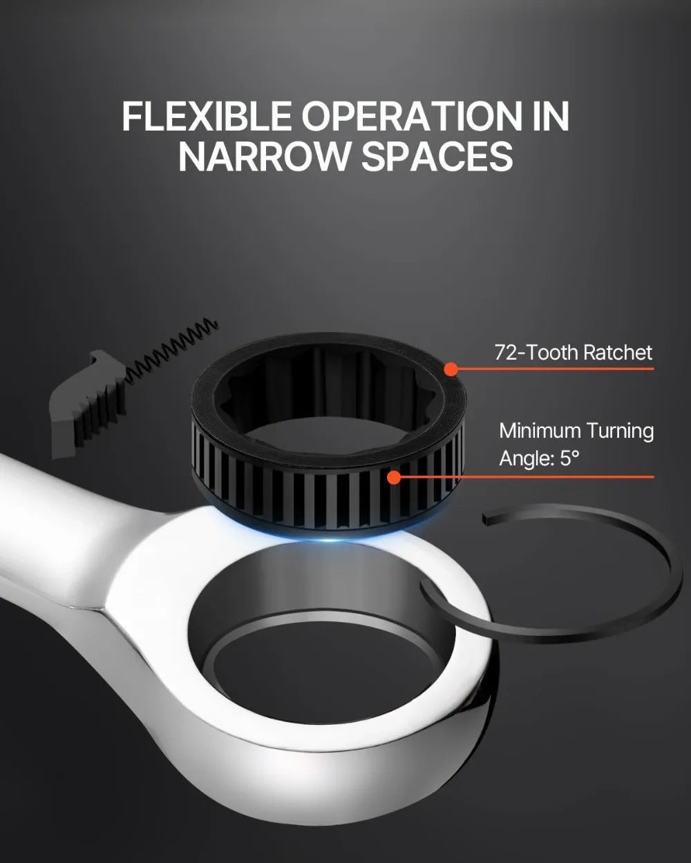 30-Piece Ratcheting Wrench Set