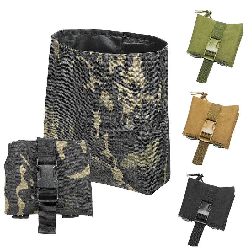 Foldable MOLLE Magazine Dump Pouch