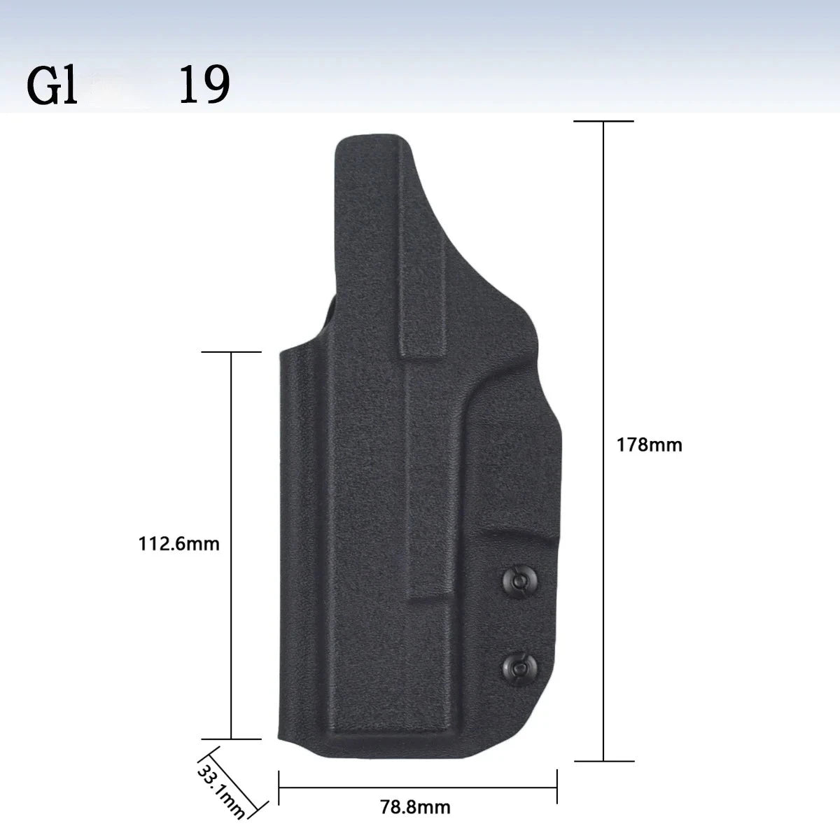 PVC Inside Waistband Holster