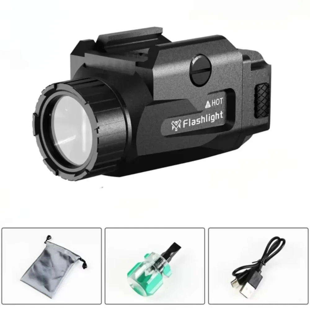 TINSOL 800-Lumen Tactical Flashlight